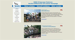 Desktop Screenshot of nabu-cleebronn.com